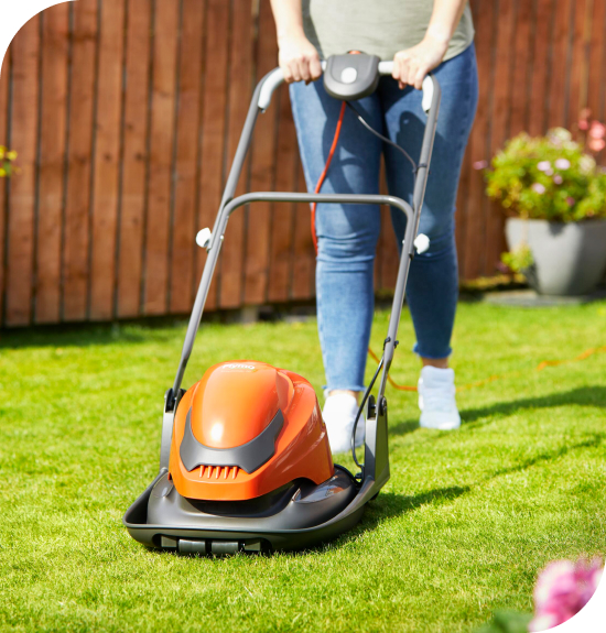 SimpliGlide 300 Electric Hover Lawn Mower